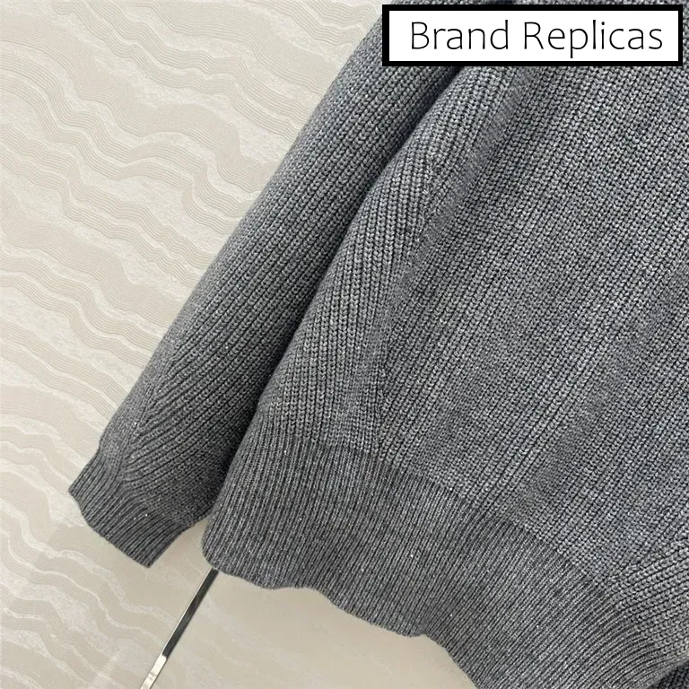 BC Turtleneck Cashmere Sweater Grey